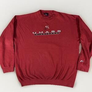 90s Umass Minute Men Crewneck Sweater Mens Large NCCA Massachusetts University